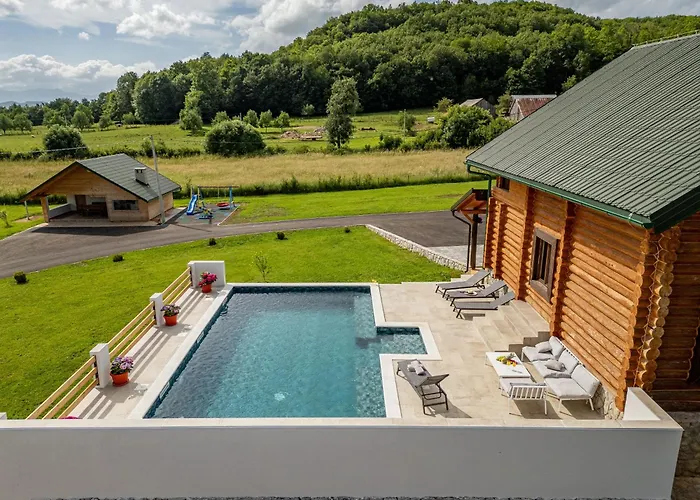 别墅 Log Valley - Private With Pool